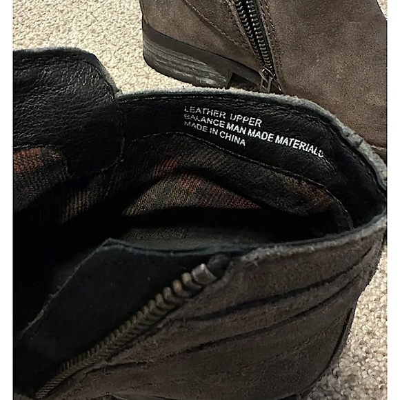 BORN Concept Gray Buckle Booties (Size 5.5) - Picture 6 of 8